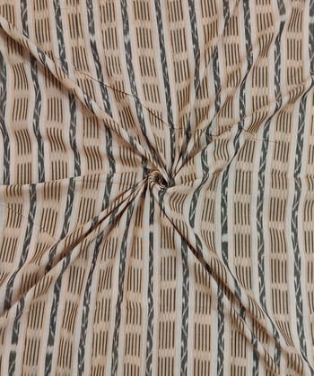 2.5m Yellow Sambalpuri Handwoven Single Ikat Shirting Materials SFCSHI1646