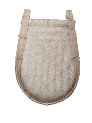 Bamboo Kula Rice Separator Cleaner - Puja Samagri Keeper Bamboo Kula Rice Separator Cleaner - Puja Samagri Keeper