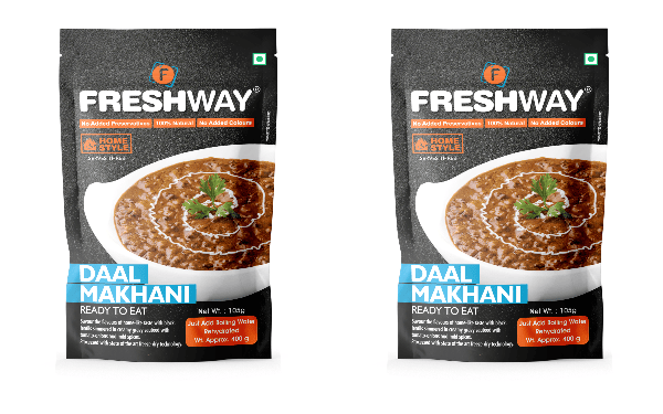 Freshway Daal Makhani Combo Pack of 2 Premium Ready-to-Eat Mix