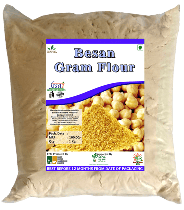 Gram Flour (Besan) | Channa Besan | 1 Kg Gram Flour (Besan) | Channa Besan | 1 Kg