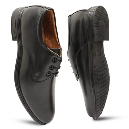 WUGO::Latest Trendy Men Formal Shoes|Black Derby Shoes|Office Shoes For Men's & Boys (Free Home Delivery)