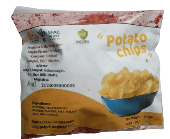 Potato Chips (Minimum Order Qty:-05)