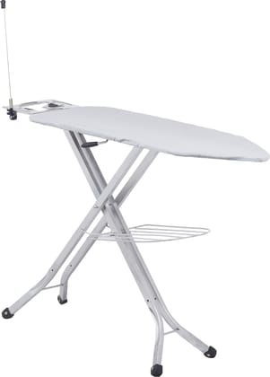 Jaimini by KSI Iron Table for Ironing Clothes | Press Stand for Home - Adjustable & Foldable Ironing Board Jaimini by KSI Iron Table for Ironing Clothes | Press Stand for Home - Adjustable & Foldable Ironing Board