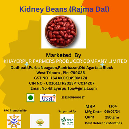 Kidney Beans(rajma dal) (pack of 3)