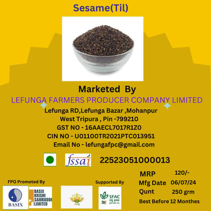 sesame  (til ) (pack of 2)