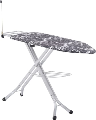 Press Table with Cloth Storage, Foldable & Board Black (114 x 45 cm) (Black) Press Table with Cloth Storage, Foldable & Board Black (114 x 45 cm) (Black)