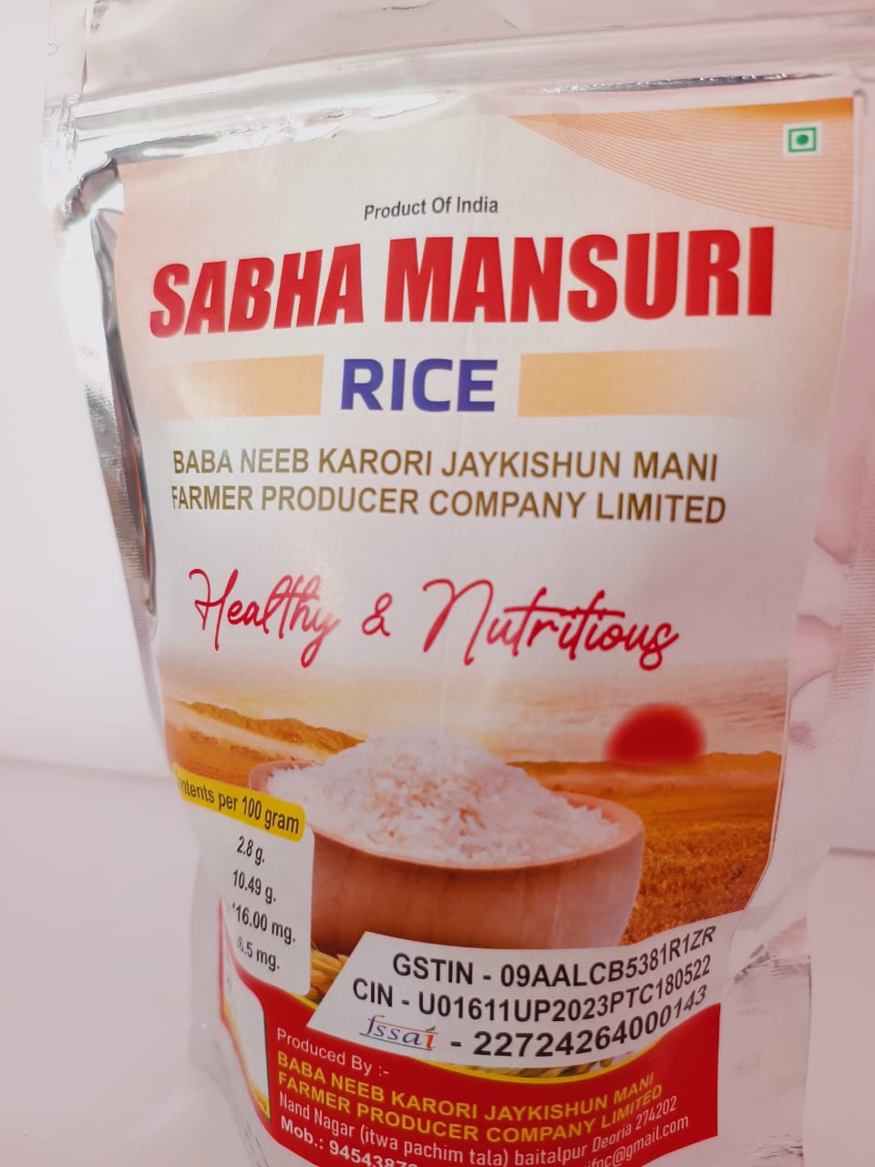Sabha Mansuri Rice