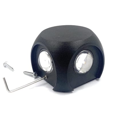 LED 4 Way LED Outdoor Waterproof Exterior Wall Light Fixture Lamp LED 4 Way LED Outdoor Waterproof Exterior Wall Light Fixture Lamp