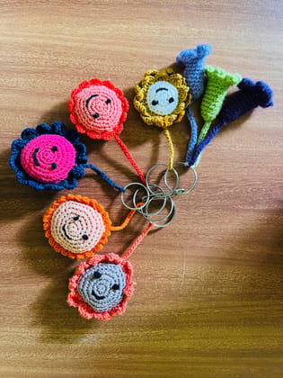 Handwoven - Woolen Keychain