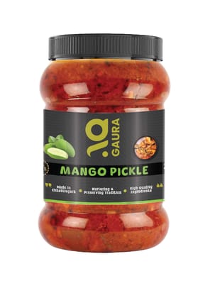 GAURA | MANGO PICKLE | 1 KG (Pack of one) GAURA | MANGO PICKLE | 1 KG (Pack of one)