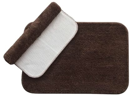 HK TechLoom Premium Microfiber Anti Skid Door Mat Set of 2-40" x 60" (dark brown) HK TechLoom Premium Microfiber Anti Skid Door Mat Set of 2-40" x 60" (dark brown)