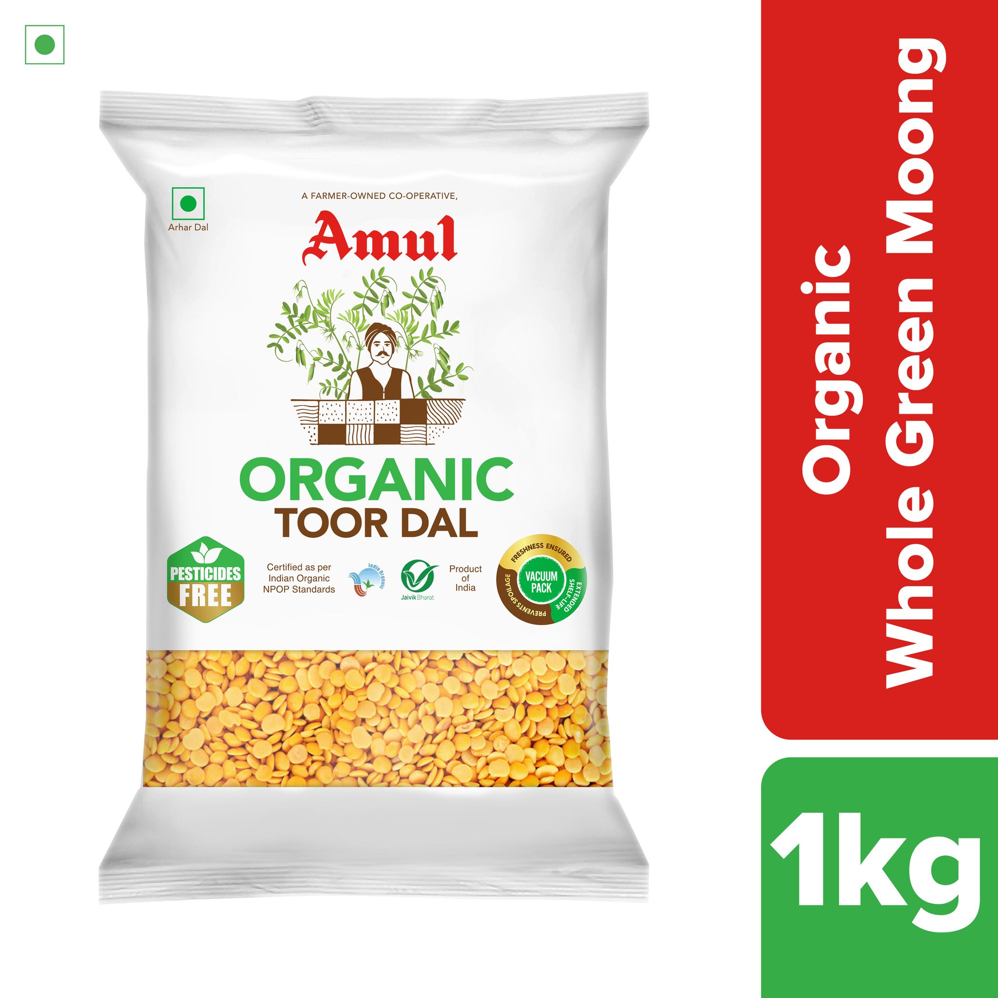 Amul Organic Toor Dal