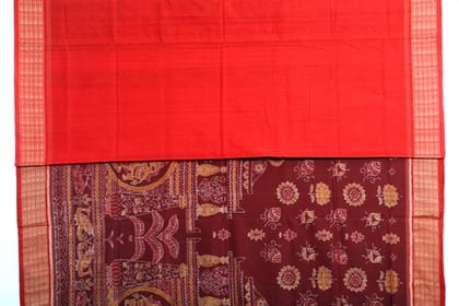 Mandir Kala Sambalpuri Saree