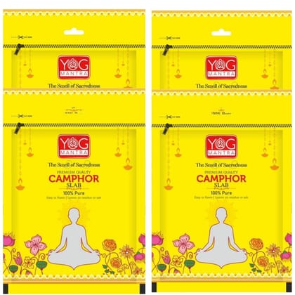 Archita Yog mantra 100% Pure & Organic Camphor Slab | 400 Gms | Non- residue Kapoor | Pooja Essentials | Aromatheraphy (Pack of 4) Archita Yog mantra 100% Pure & Organic Camphor Slab | 400 Gms | Non- residue Kapoor | Pooja Essentials | Aromatheraphy (Pack of 4)