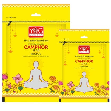 Archita Yog mantra 100% Pure & Organic Camphor Slab | 150 Gms | Non- residue Kapoor | Pooja Essentials | Aromatheraphy (Pack of 2) Archita Yog mantra 100% Pure & Organic Camphor Slab | 150 Gms | Non- residue Kapoor | Pooja Essentials | Aromatheraphy (Pack of 2)