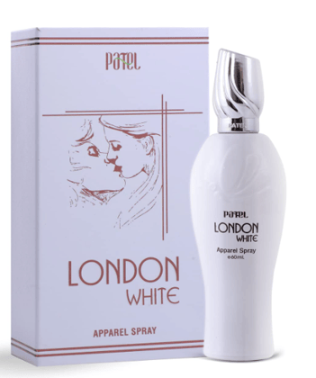 PATEL London White Perfume For Men & Women |60 ml | Premium Extra Long Lasting Perfume | Unique Gift For Patel Fans