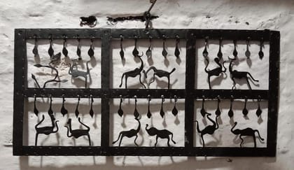 Antique Rectangular Iron Panel For Wall Decor Antique Rectangular Iron Panel For Wall Decor
