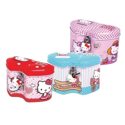 Cute Cartoon Metal Piggy Bank / Money Bank