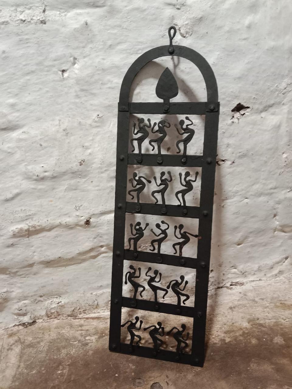 Circular Iron Panel For Wall Decor