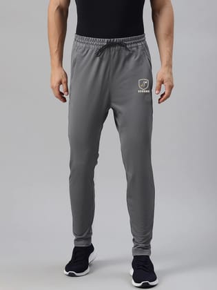 Men's Activewear Fit Track Pants in Dobby Fourway with Zippered Pockets 1 set