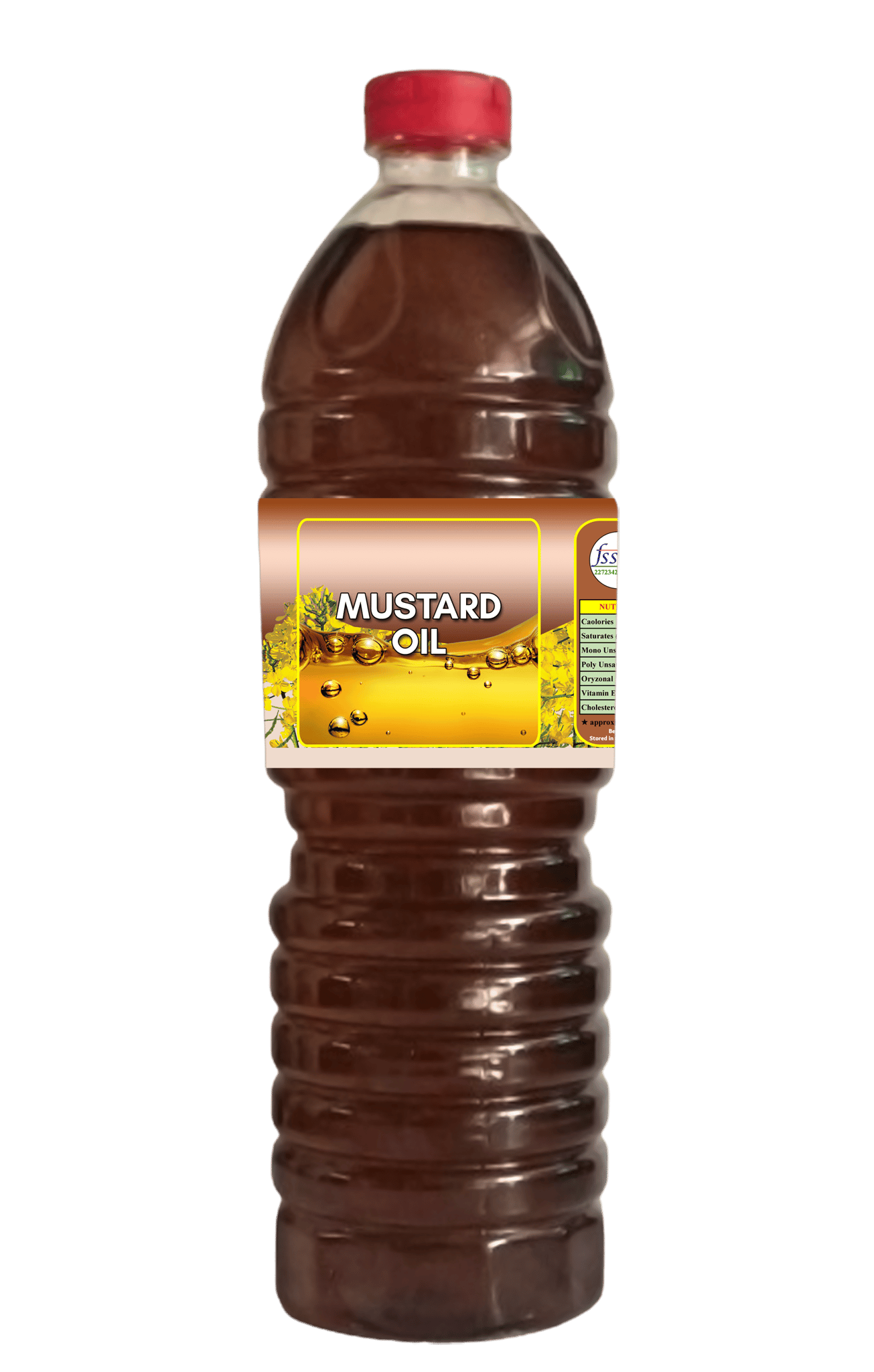 1L Mustard Oil - Natural & Pure