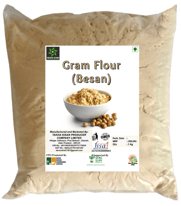 Takha Kisan Gram Flour (Besan), 1 Kg Takha Kisan Gram Flour (Besan), 1 Kg