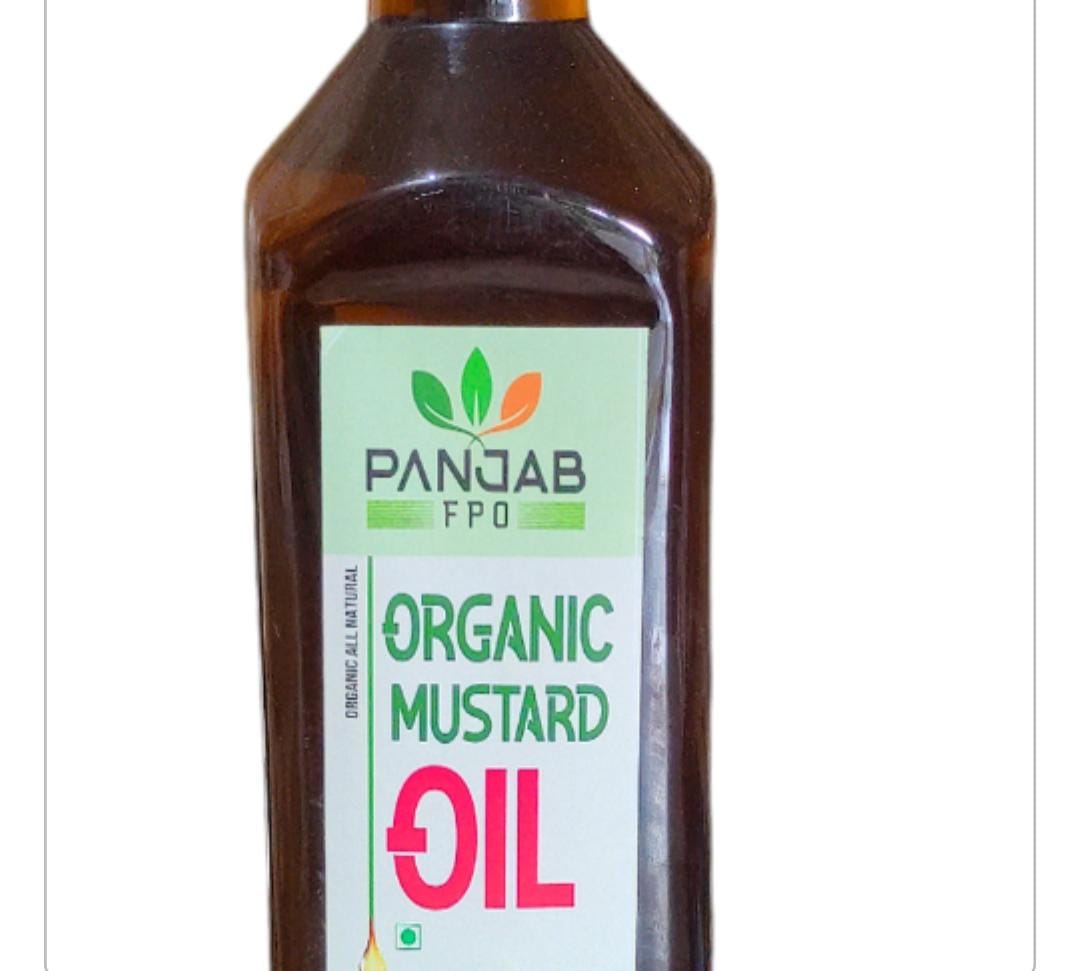 "Punjab FPO Organic Mustard Oil, 1L"