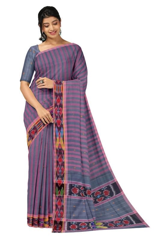 APCO Handloom (A Andhra Pradesh Govt Emporium)- Women's Traditional Pure Handloom Dulla Cotton Saree | DL0076