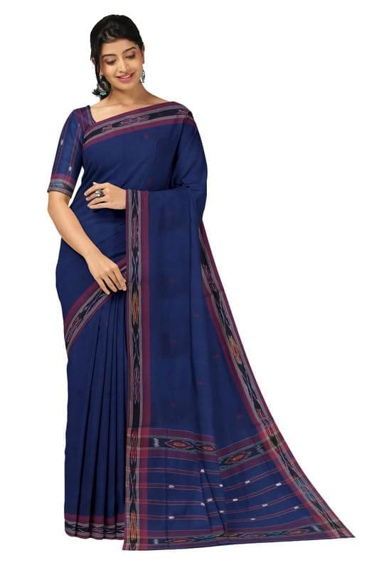 APCO Handloom (A Andhra Pradesh Govt Emporium)- Women's Traditional Pure Handloom Dulla Cotton Saree | DL0047