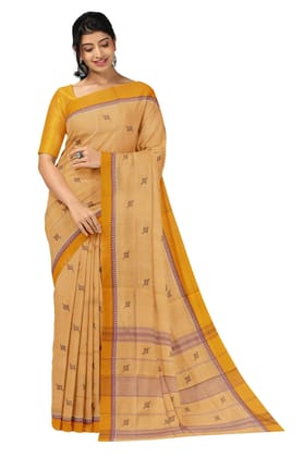 APCO Handloom (A Andhra Pradesh Govt Emporium)- Women's Traditional Pure Handloom Rajahmundry/Angara Cotton Saree | ACS0018