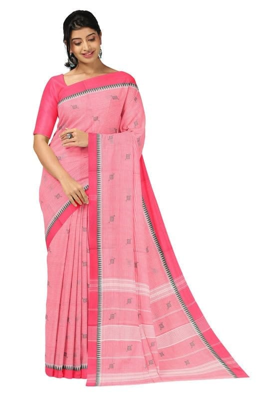 APCO Handloom - Women's Rahajmundry Pure Cotton Grey Handloom Saree (Angara Handloom Saree) 20