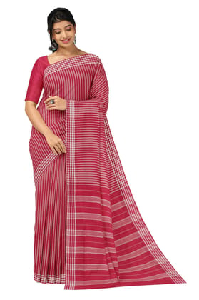APCO Handloom (A Andhra Pradesh Govt Emporium)- Women's Traditional Pure Handloom Bandar/Polavaram Red Cotton Saree | PBS0034 APCO Handloom (A Andhra Pradesh Govt Emporium)- Women's Traditional Pure Handloom Bandar/Polavaram Red Cotton Saree | PBS0034