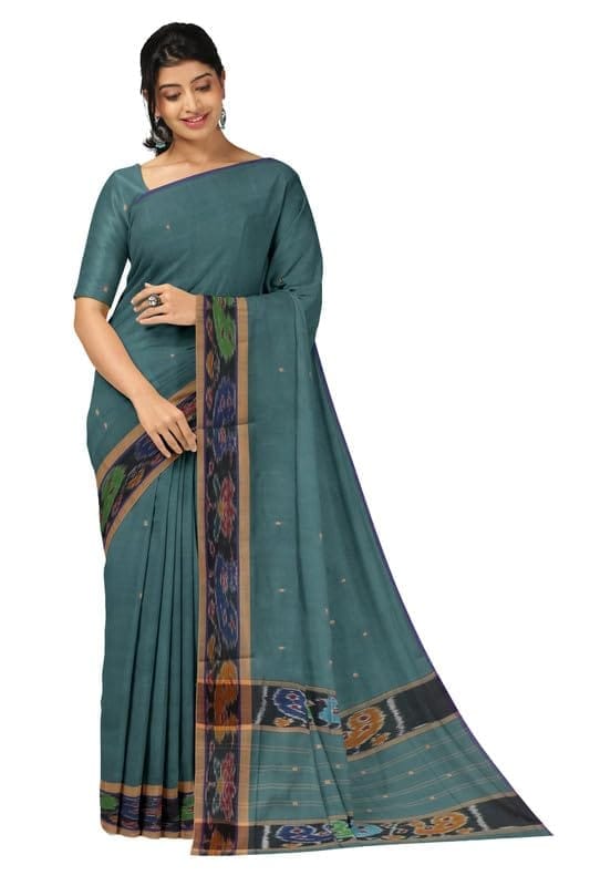 APCO Handloom (A Andhra Pradesh Govt Emporium)- Women's Traditional Pure Handloom Dulla Cotton Saree | DL0062