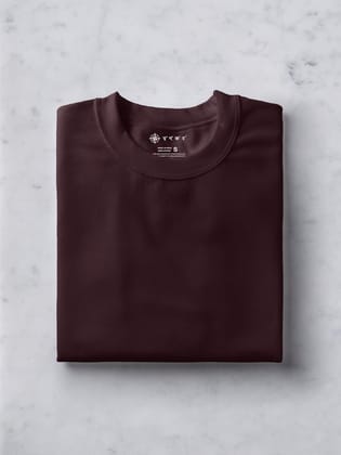 Coffee Brown | Plain T shirt