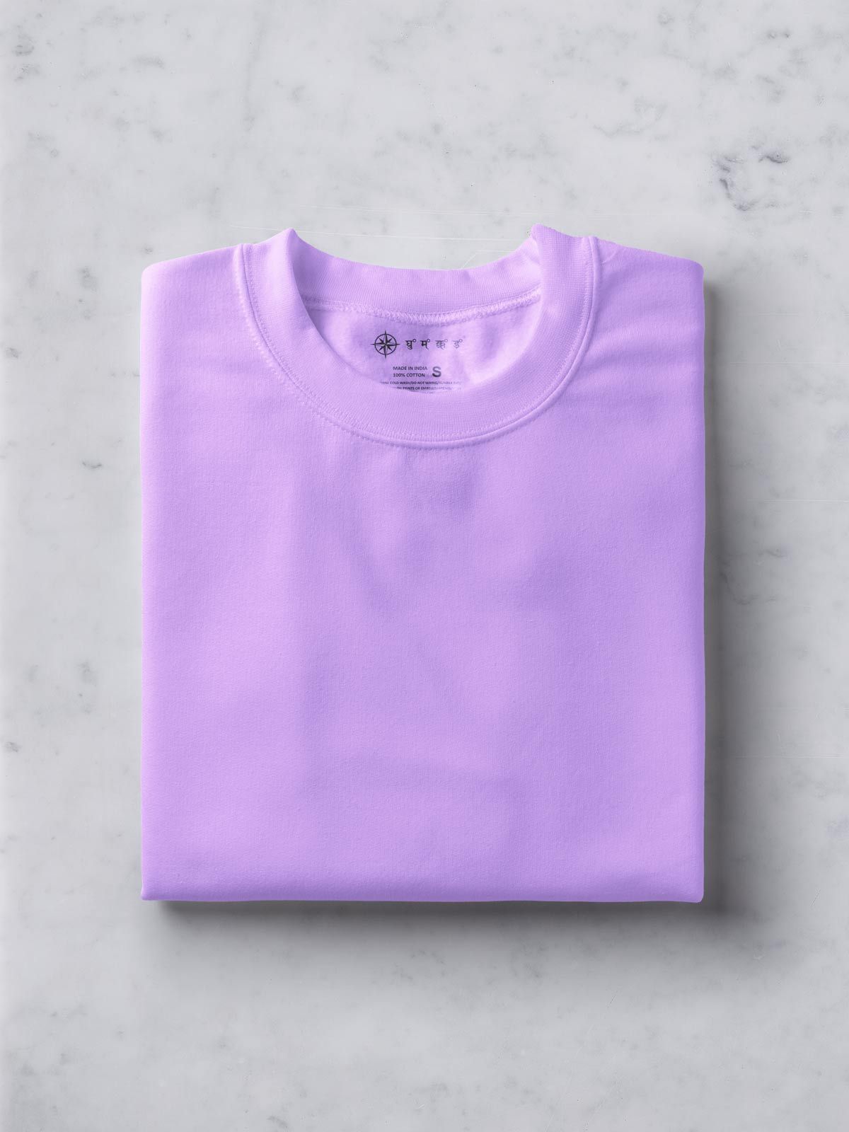 Lavender | Plain t shirt