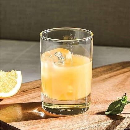 Ocean San Marino Juice, 175 Ml. | Soda Lime Glass | Set of 6 | Clear & Transparent | Used to Serve Water, Juice, Soft Drink, and Other Iced Beverages |Home Party, Offices, Hotel & Restaurant