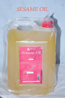 Akila Sesame Oil, Pure & Natural, 5L Akila Sesame Oil, Pure & Natural, 5L