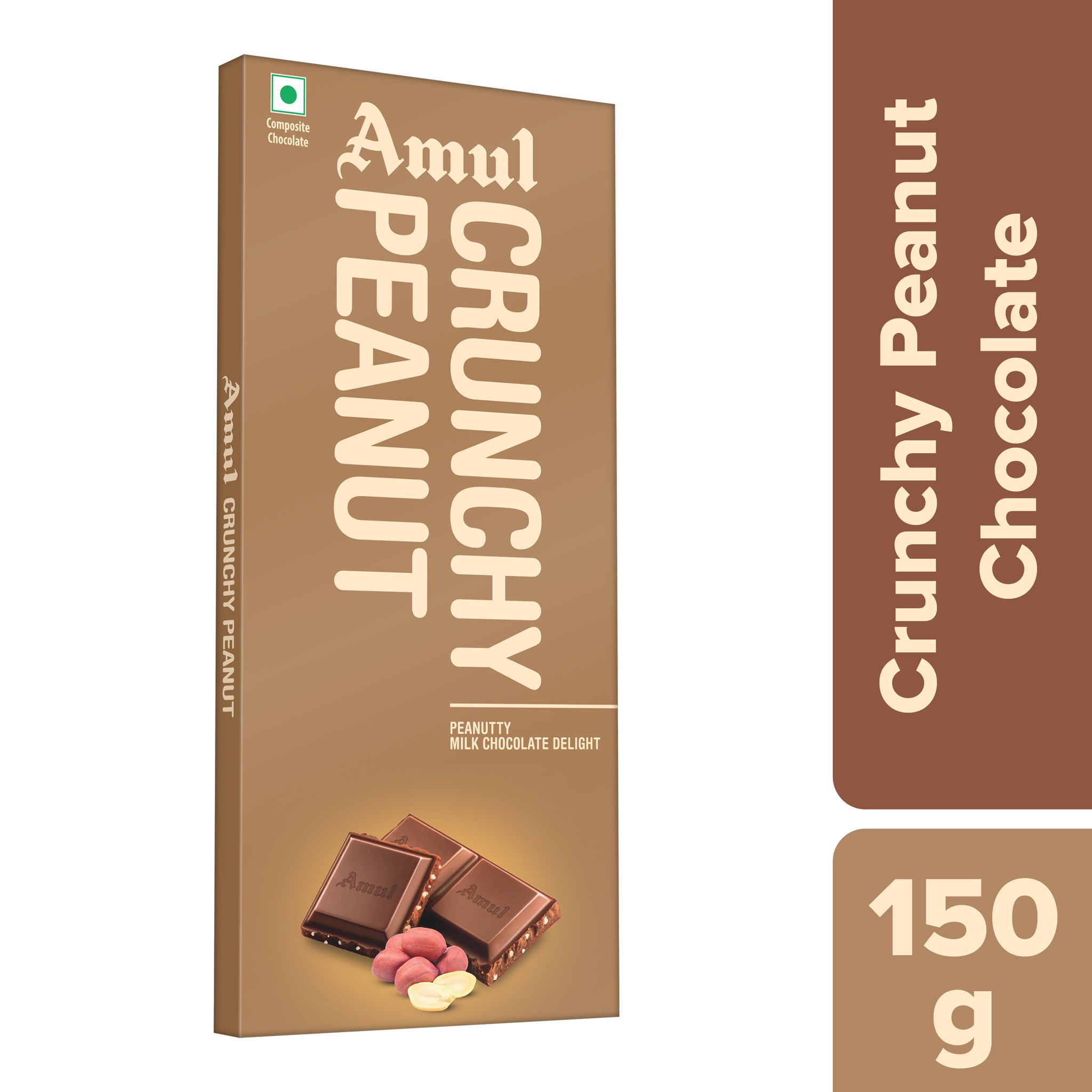 AMUL CRUNCHY PEANUT CHOCOLATE