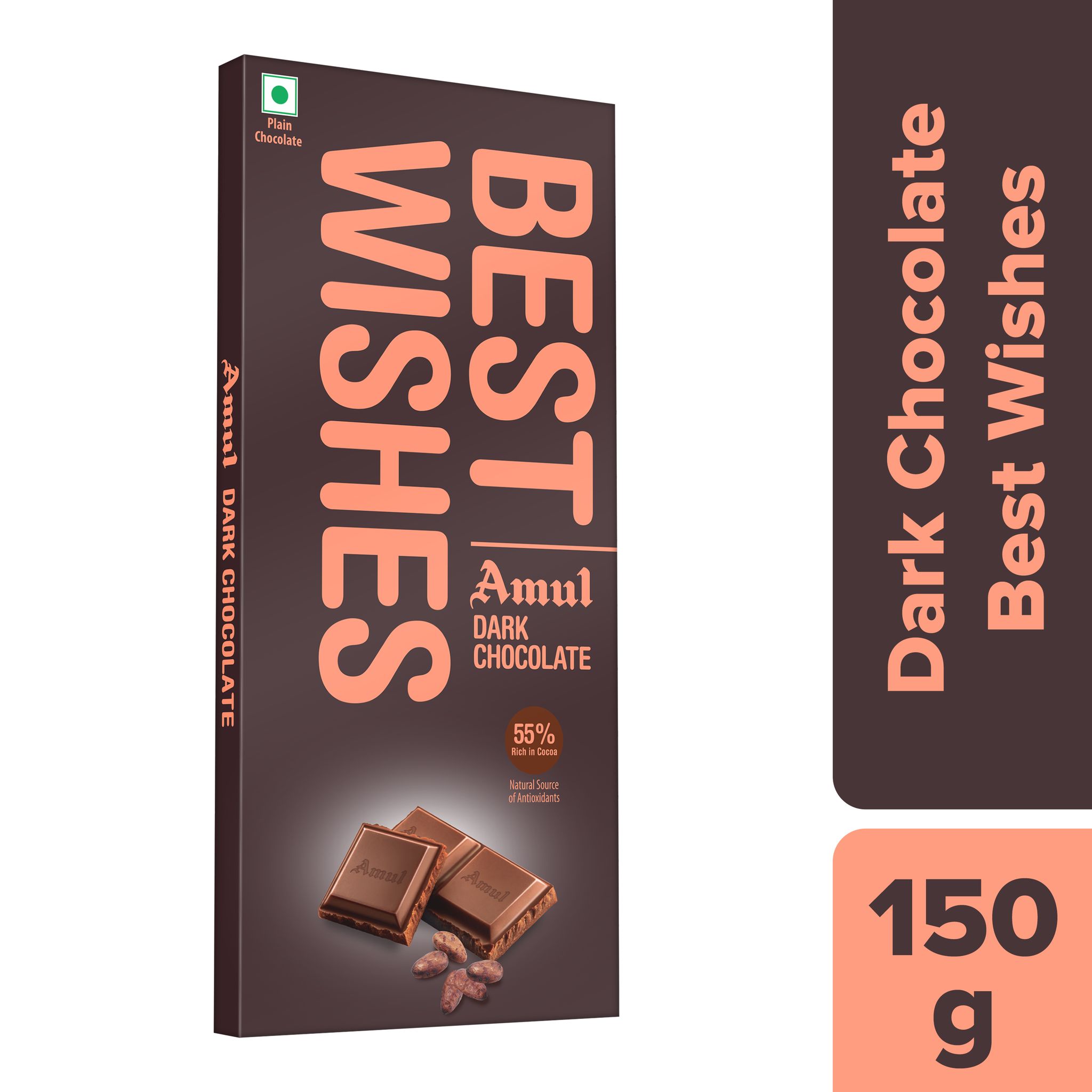 Amul Dark Chocolate - Besh Wishes