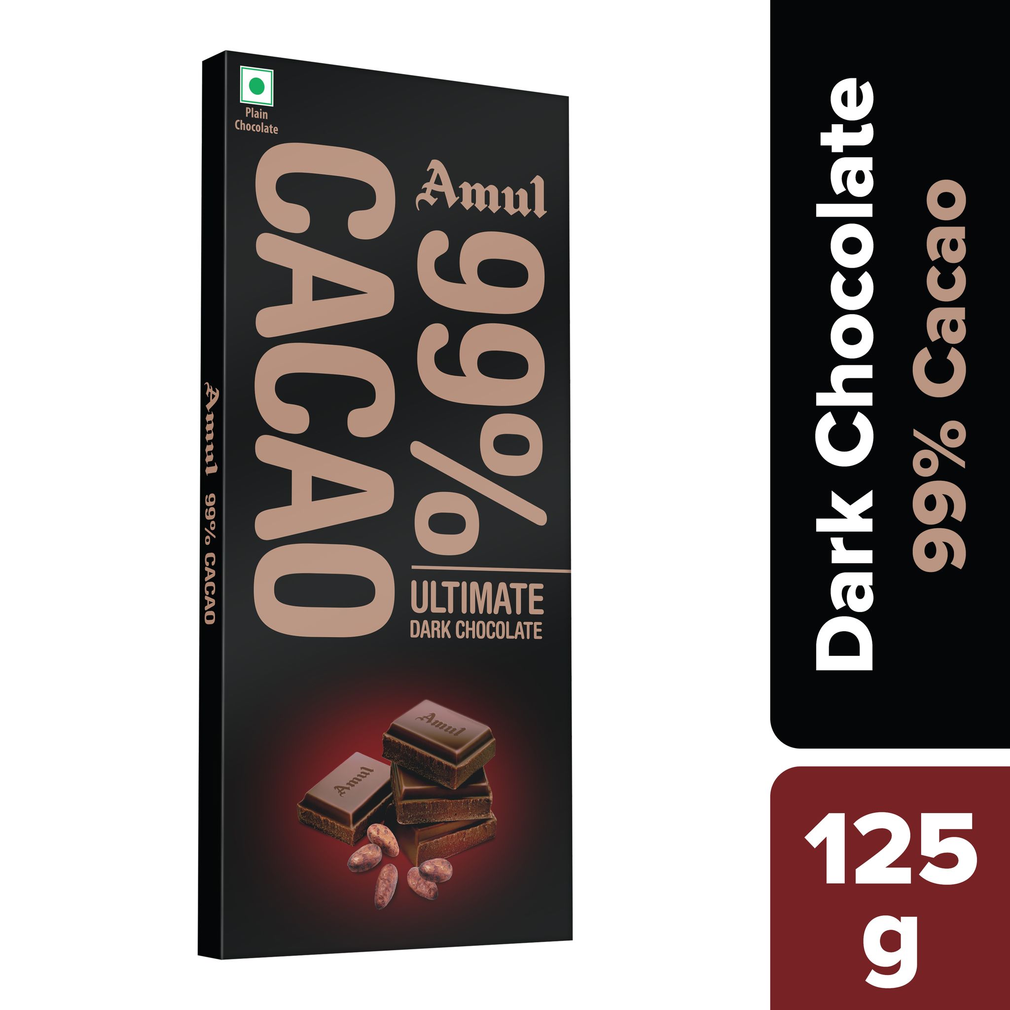 AMUL 99% CACAO CHOCOLATE