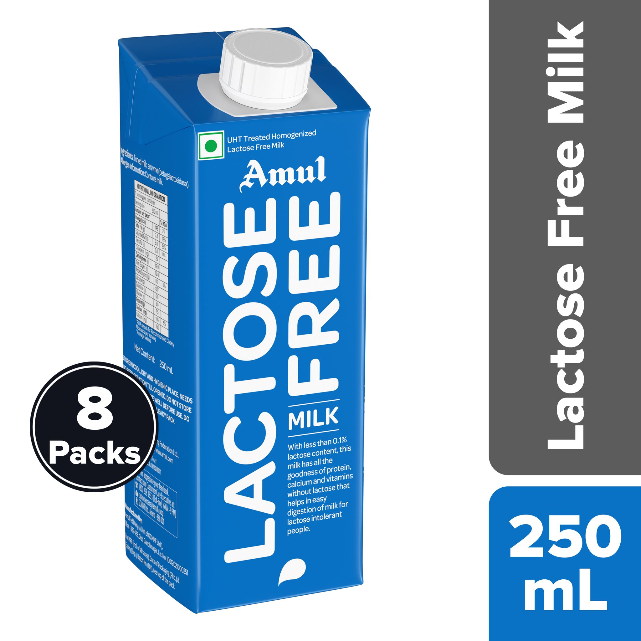 Lactose Free  Milk - UHT