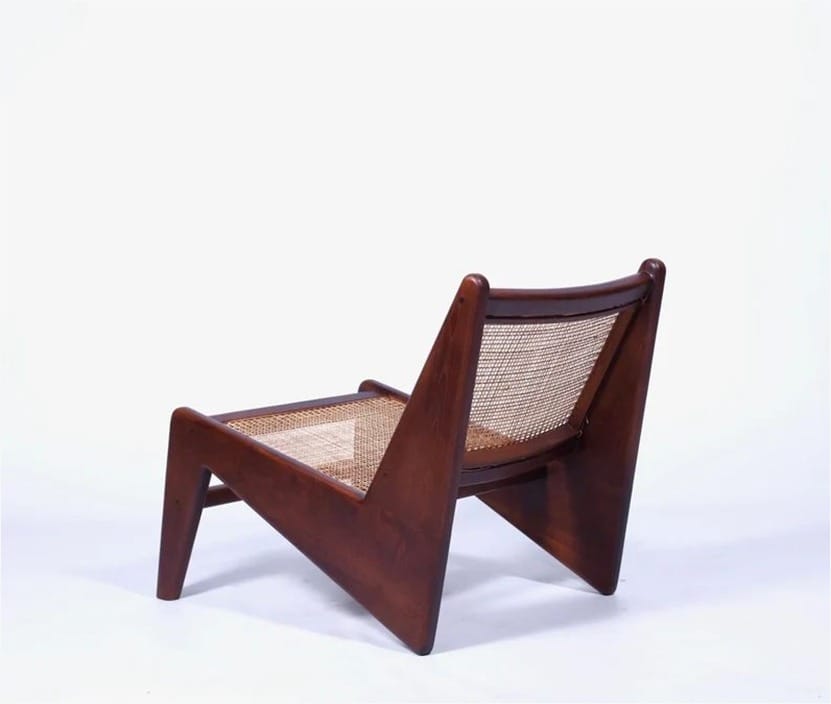 Jamani art craft; Wooden Chair with,Canning and Natural Finish Colour-Brown