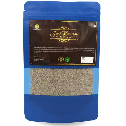 JustHarvest Cumin Seeds, Whole Jeera, 200g, No Artificial Colours or Preservatives, Sortex Cleaned JustHarvest Cumin Seeds, Whole Jeera, 200g, No Artificial Colours or Preservatives, Sortex Cleaned