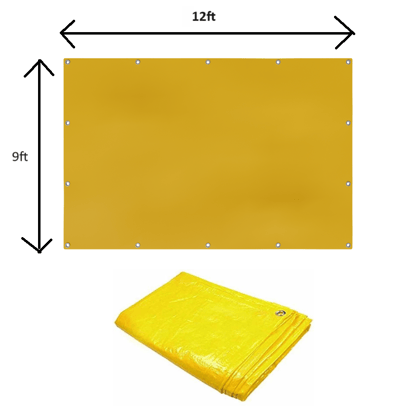 Greenery TARPAULINE 9 X 12 FEET 160GSM Tent - For waterproof, uv resistant, shade, aluminum eyelet, Premium quality TARPAULINE Greenery TARPAULINE 9 X 12 FEET 160GSM Tent - For waterproof, uv resistant, shade, aluminum eyelet, Premium quality TARPAULINE