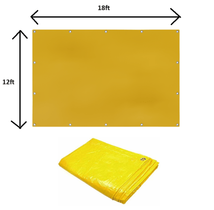 Greenery TARPAULINE 12 X 18 FEET 160GSM Tent - For waterproof, uv resistant, shade, aluminum eyelet, Premium quality TARPAULINE Greenery TARPAULINE 12 X 18 FEET 160GSM Tent - For waterproof, uv resistant, shade, aluminum eyelet, Premium quality TARPAULINE