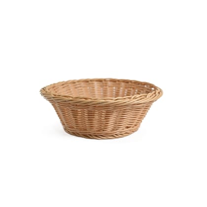 Meraki Mix Round Shape Cane Bamboo Multipurpose Basket for Hamper/Chocolate/Fruit/Wedding Gift Packing | Cane wicker bamboo basket | Natural brown colour, Medium. Meraki Mix Round Shape Cane Bamboo Multipurpose Basket for Hamper/Chocolate/Fruit/Wedding Gift Packing | Cane wicker bamboo basket | Natural brown colour, Medium.