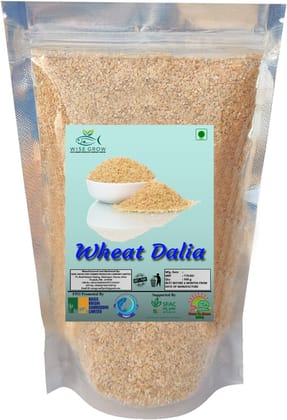Wise Grow 100% Pure Wheat Dalia, 500g Wise Grow 100% Pure Wheat Dalia, 500g