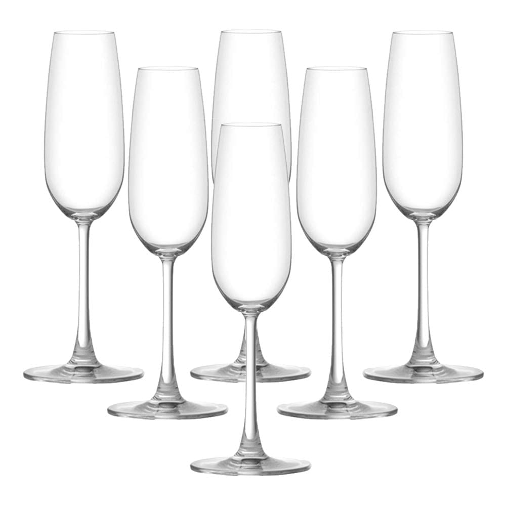 Ocean Madison Flute Champagne, 210ml, Set Of 6