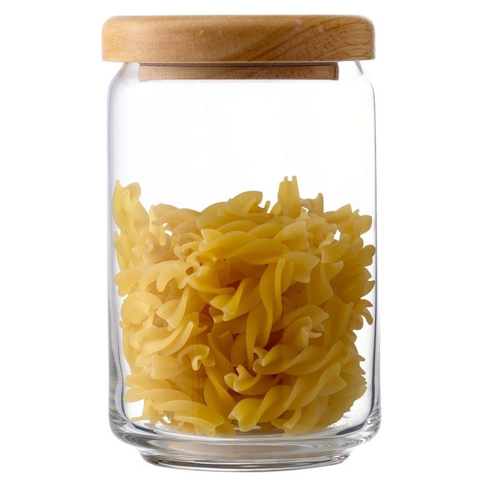 ocean pop jar set wooden lid, 750ml