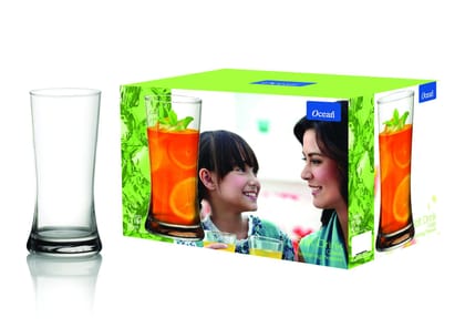 Ocean Tango Hi Ball Glass, Set of 6, 315ml, Transparent Ocean Tango Hi Ball Glass, Set of 6, 315ml, Transparent
